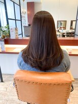 マーリャヘアー(mallia hair) レイヤースタイルレイヤーカットロングレイヤー小顔スタイル