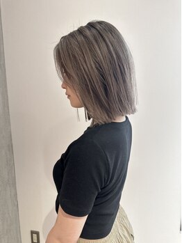 ヨーク(YOKE)の写真/ボブ・ミディアムヘアなら《YOKE》にお任せ☆ミリ単位までこだわる顔回りのカット技術と再現性の高さが◎