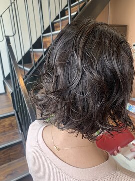 ヘアメイク ルポ(Hair make Repos) ミディアムパーマ