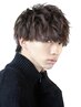 メンズカット+波巻き系ツイスト系パーマ ￥15,900 *ツイスパ/ソフツイ*