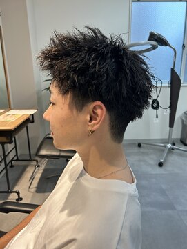 シーフ 千葉(Cyf) スパイキーショートピンパーマルーズショート千葉駅保立大翔