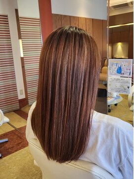 メリーボブ(merry bob) オレンジブラウン＆トップハイライト