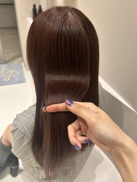 ルカ リノア(Luca lino:a) 赤みブラウン＋oggi ottoトリートメント