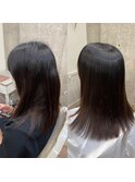 美髪ストレート　縮毛矯正　髪質改善二子玉川用賀
