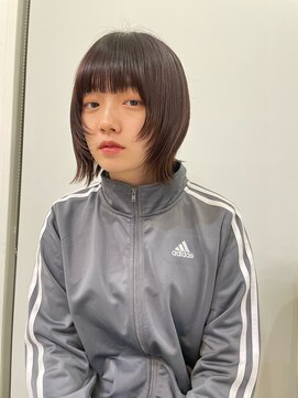 メゾンアクア 表参道(Maison ACQUA) ◎ショートレイヤーボブウルフ縮毛矯正10代20代30代