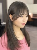 ビューエヒメ(VIEW EHIME)&nbsp;★小顔前髪レイヤーカットナチュラル透明感ベージュ