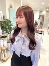 ルーム 郡山店(ROOM) ブリーチ1回~ピンクラベンダーベージュ♪