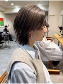 くびれボブとオリーブベージュ　stylist今井