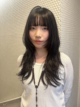 ソワンドゥブレスココ 京都店(soin de brace coco.) ロングハッシュカット