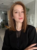 ミンクス 原宿店(MINX)&nbsp;イメチェン 髪質改善 美髪 ワイドバング モードボブ 大人ボブ