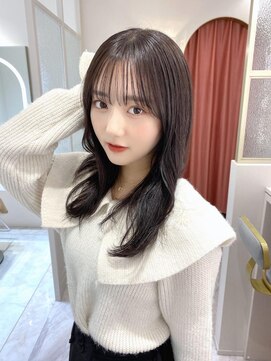 ランド 原宿表参道(LAND) 前髪カットが可愛い☆髪質改善☆透明感ブラウンベージュカラー