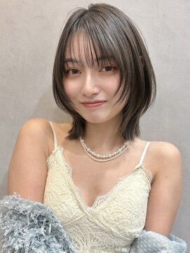 ロンドプロフィール 浦和(Lond profil) ブリーチなしカラー伸ばしかけヘア簡単スタイリング小顔ヘア