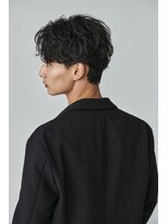 ロンドオム 池袋(Lond Homme)&nbsp;men's/メンズ/ブルーブラック/フェザーパーマ/サーフカール/池袋