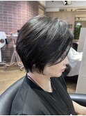 大人の黒髪ショートも人気です。　archive垂水