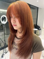 ラヴィ(Lavie)&nbsp;髪質改善ブリーチレイヤーカットボブダブルカラーインナーカラー