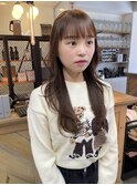 layer cut×Olive beige