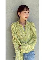 シーン(SCENE)&nbsp;[天神今泉/クラゲヘアー/小顔に見せるヘア/ココアベージュ]