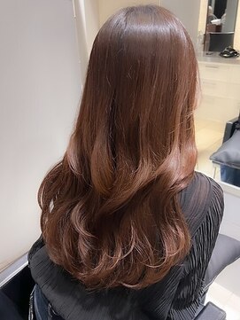 ロングヘア*巻き髪ロング*レイヤーカット*ブラウン*髪質改善