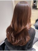 ロングヘア*巻き髪ロング*レイヤーカット*ブラウン*髪質改善