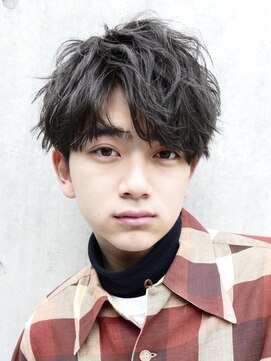 フィフスパーク(fifth PARK) 渋谷ルーズパーマシャドウパーマゆるめシャドウ2wayビジネスヘア