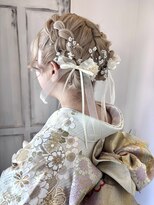 ヘアーブランドジン ヴェール(HAIR BRAND Jin Vert)&nbsp;編み込みガーリー