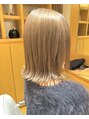 オーガニックエコ 川越(organic+eco) うる艶&透明感のあるハイトーンカラー♪