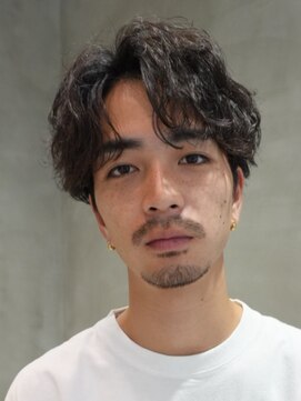 フィフス 札幌大通(fifth) 札幌メンズパーマルーズパーマシャドウパーマセンターパート緩め