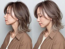 ダブルオオガキ (W-ogaki)の雰囲気（ずっと白髪染めを繰り返した毛髪でも、こんなに明るく◎）