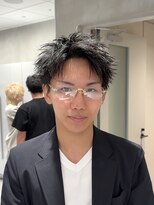 エイド 渋谷(aid) アクティブスパイキーアップバングショート