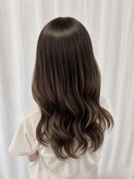 ココカラヘアー ニコ(cococara hair nico) 韓国巻き/透け感グレージュ
