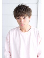 ハピネス 河原町店(Happiness)&nbsp;メンズグレージュイメチェン束感ヘアー