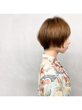 タグ(#tag) #丸みショート