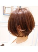 大人かわいい丸みショートボブ【リベルタ谷本】