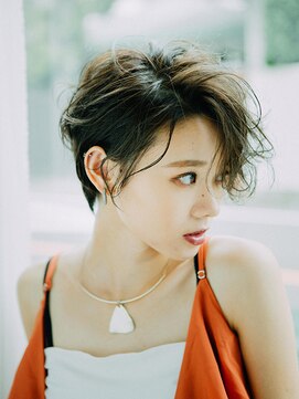 アラワラブルー(arrawarra blue) クールな耳かけショート/20代/30代/40代/50代/倉敷駅/白楽町