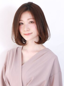 リアン(lien) 《lien.自由が丘》大人可愛い20代.30代.40代小顔丸みボブ