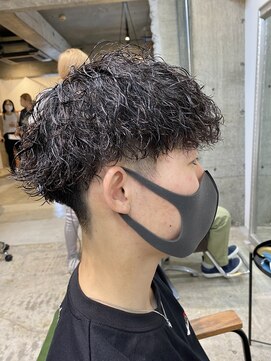ヘアーラボ ハチ(HAIR LABO HACHI) マッシュ×ツイストスパイラル
