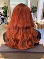 ラ メール ヘア デザイン(La mer HAIR DESIGN)&nbsp;オレンジカラー