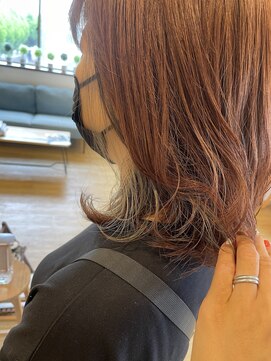 トムヘアー(TOM HAIR) ウルフ×インナーカラー