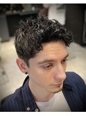 ナチュラルアップバングスタイル F