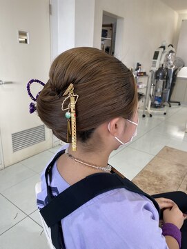 ペーハーセブン アーツ(Arts) お祭りヘア