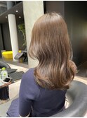 とろけるベージュ 20代30代40代におすすめ！韓国レイヤーカット