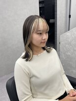 ファイブバイジエクト 堀江(FIVE by The Ect)&nbsp;抜きっぱなしカラー　抜きっぱなしインナーカラー　インナー