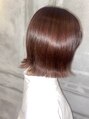 オーブ ヘアー セロ 月寒店(AUBE HAIR celo) ブリーチなしピンクカラー