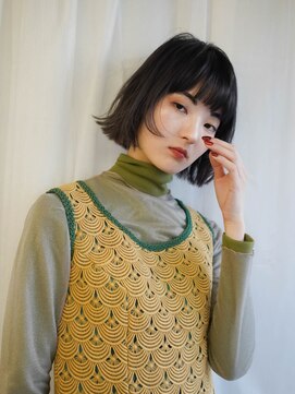 キジ(kiji) ボブ/ミニボブ/ショートボブ/暗髪〔久屋大通/丸の内/栄/久屋〕