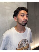 フランクスバーバーザスタンド(Frank’s barber the stand)&nbsp;テーパーフェードカーリーパーマE