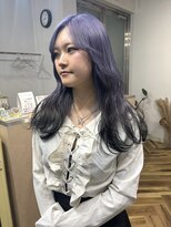 ラニヘアサロン(lani hair salon)&nbsp;ラベンダー×グラデーションブラック