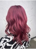 チェリーピンク×フェイスフレーミング