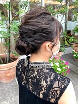ルシア(LUCIA) 結婚式ヘアセット好きヘアアレンジ/ヘアアップ/朝霞