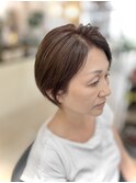 美しいズライン×上質白髪染め