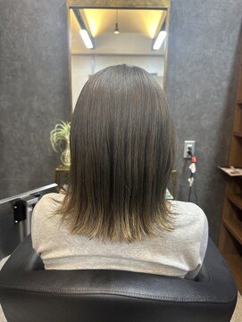 ブランカヘアー 西尾(BLANCA HAIR) オリーブベージュ